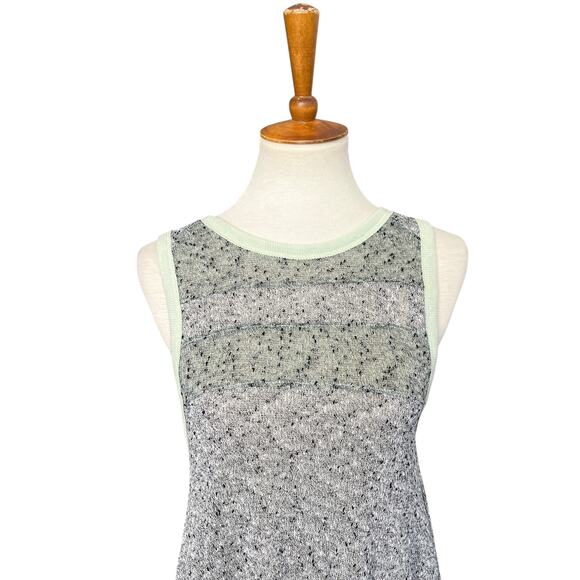 We The Free Semi Sheer Sleeveless Bumble Bee Knees Tunic Boho Top Size Medium - Picture 4 of 9